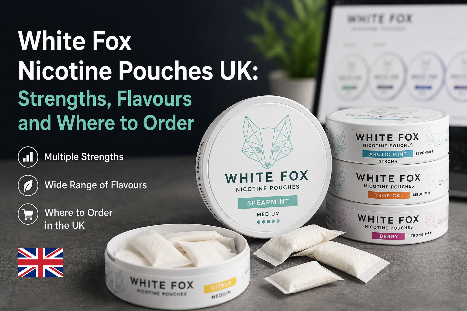 White Fox Nicotine Pouches UK: Strengths, Flavours and Where to Order